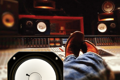The MS10 replacement speaker in-studio. The MS10 replacement speaker in-studio.