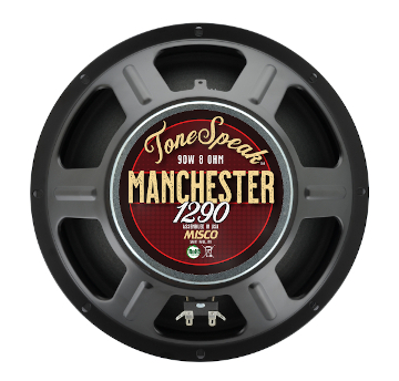 A 12" Manchester guitar speaker from ToneSpeak.