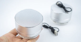 A USB powered mini speaker.