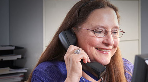 A customer phone-call with a MISCO employee.